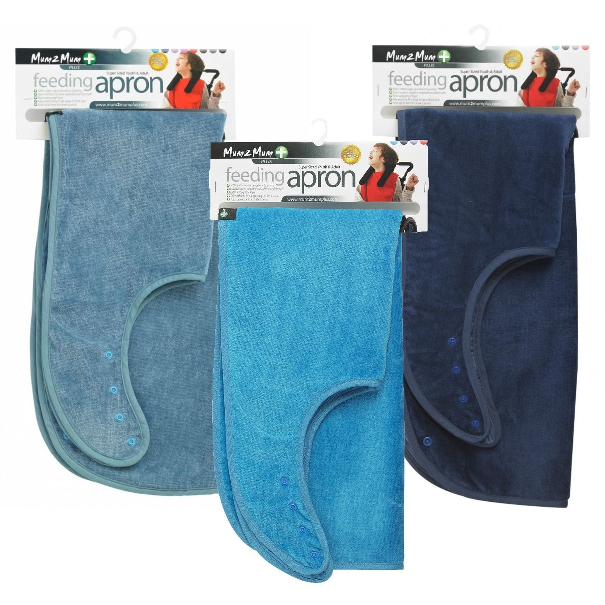 Mum 2 Mum PLUS SuperSized Clothing Protector - Teal Blue