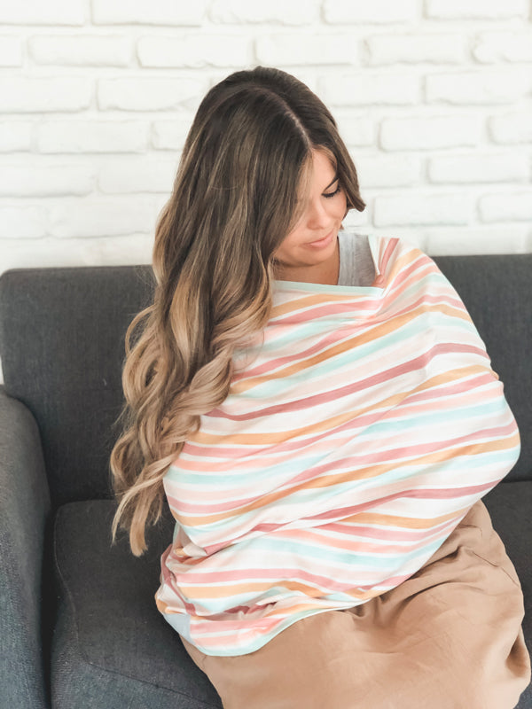 Copper Pearl Nursing & Car Seat Cover Enchanted