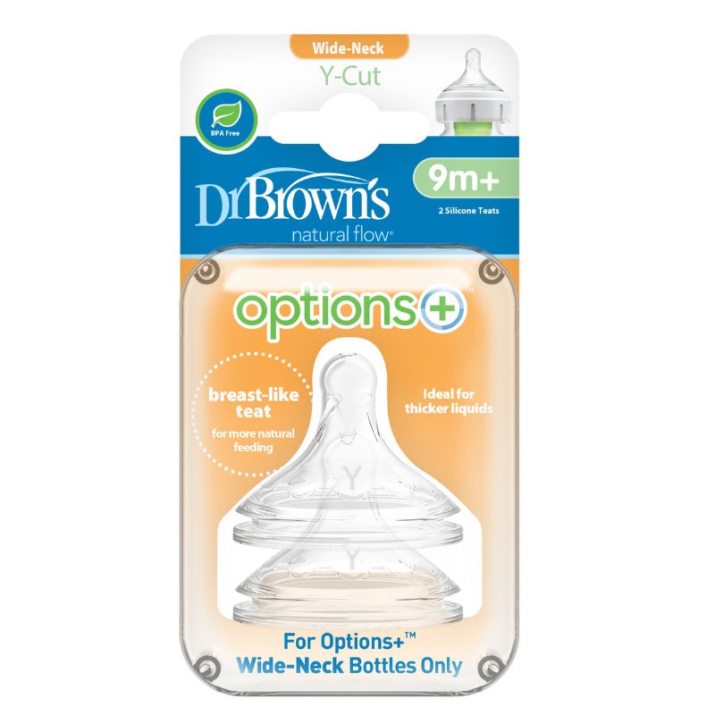 Dr. Brown's Options+ Teat Y Cut 2Pk