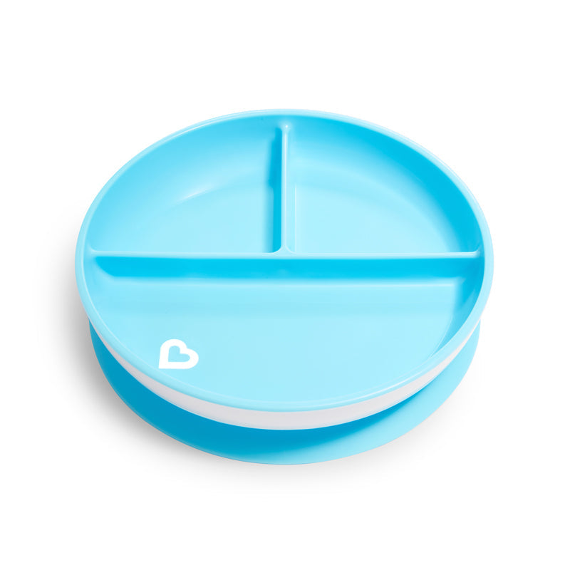 Munchkin Suction Plate Blue 2Pk