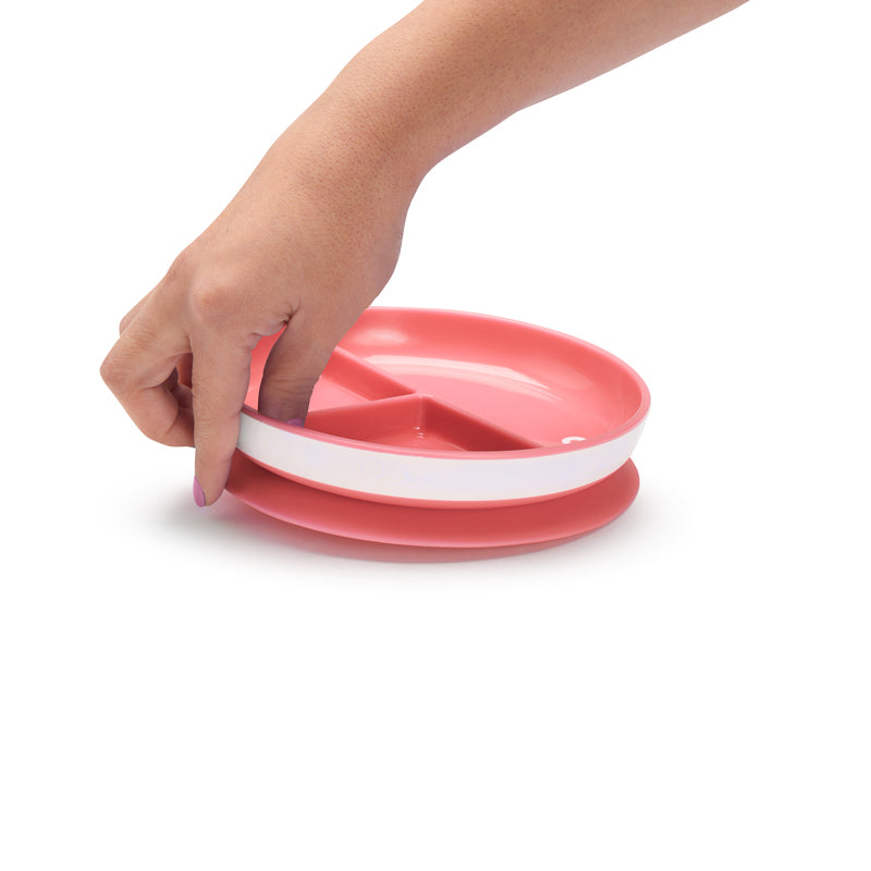 Munchkin Suction Plate Pink 2Pk