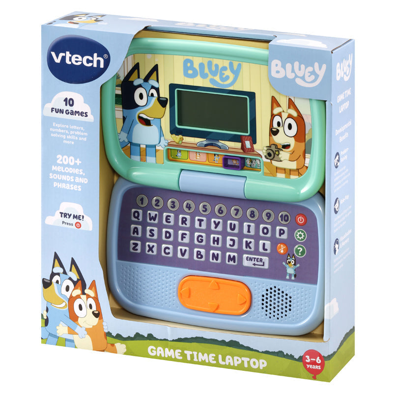 VTech Bluey Game Time Laptop