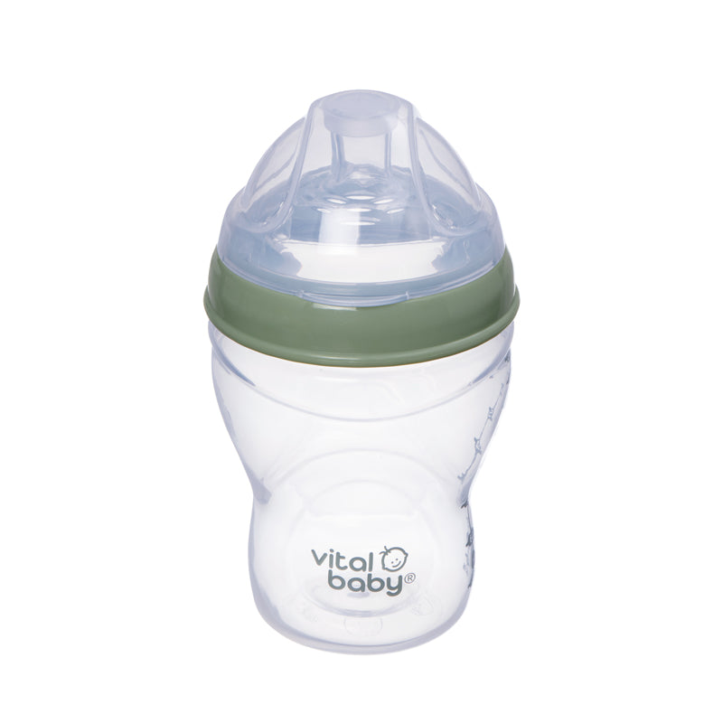 Vital Baby Nurture Breast Like Bottle 240ml 2Pk