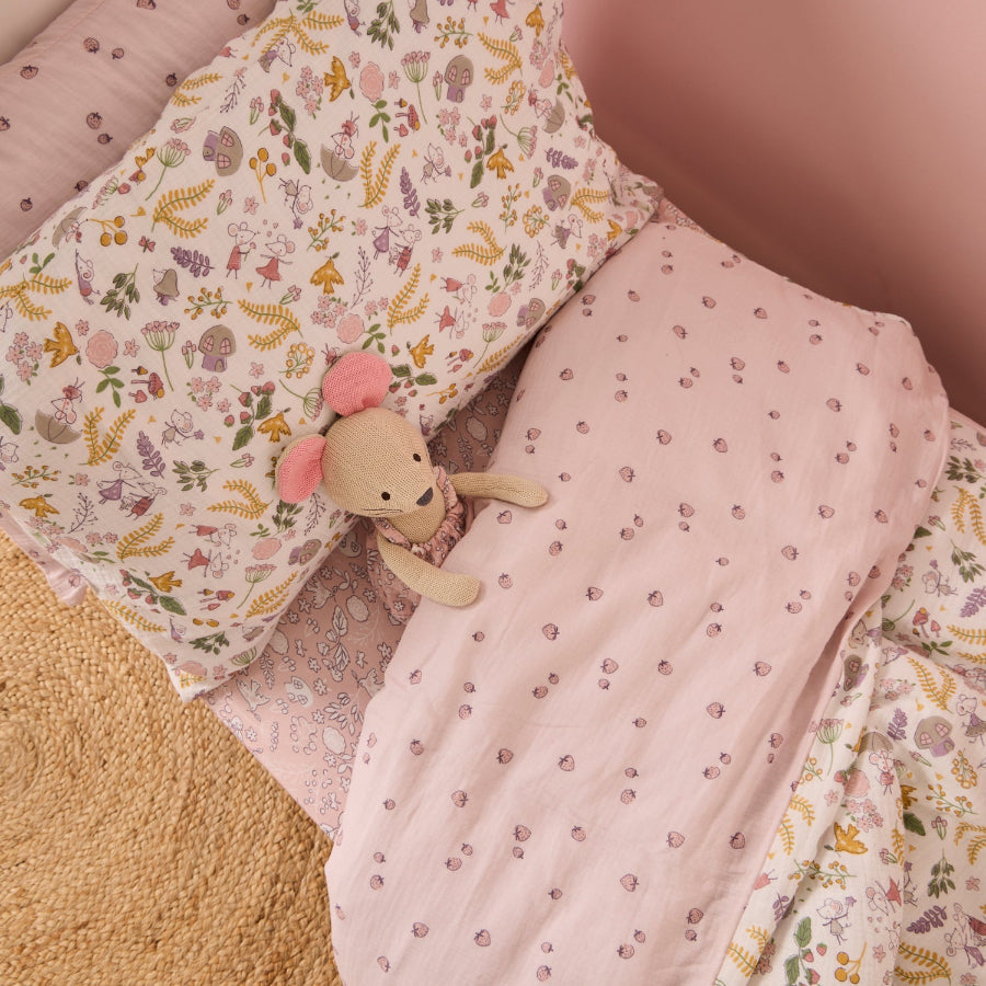 Tutti Bambini Cot Bed Duvet Cover & Pillowcase Set - Tiny Tails