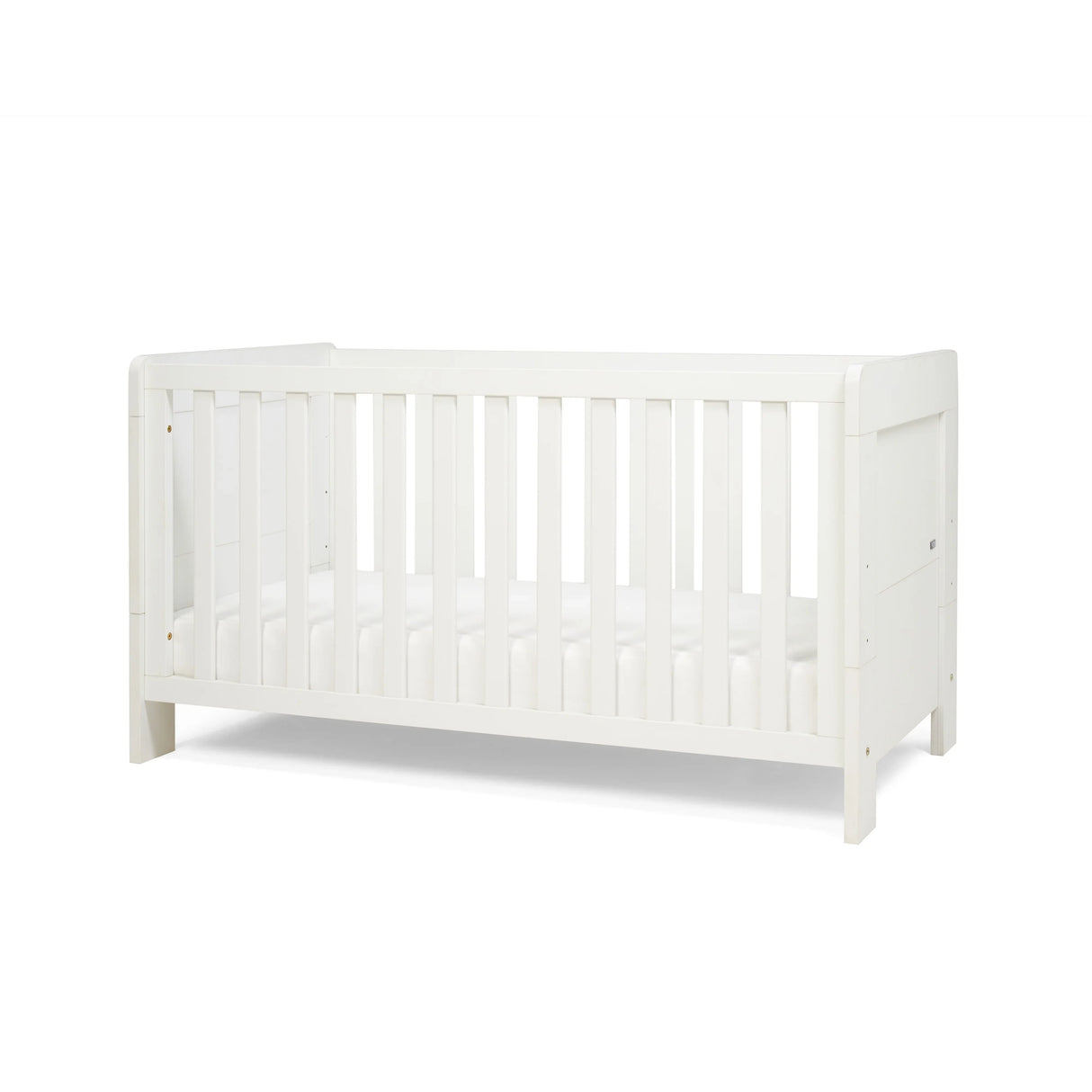 Tutti Bambini Essentials Alba Mini Cot Bed - White