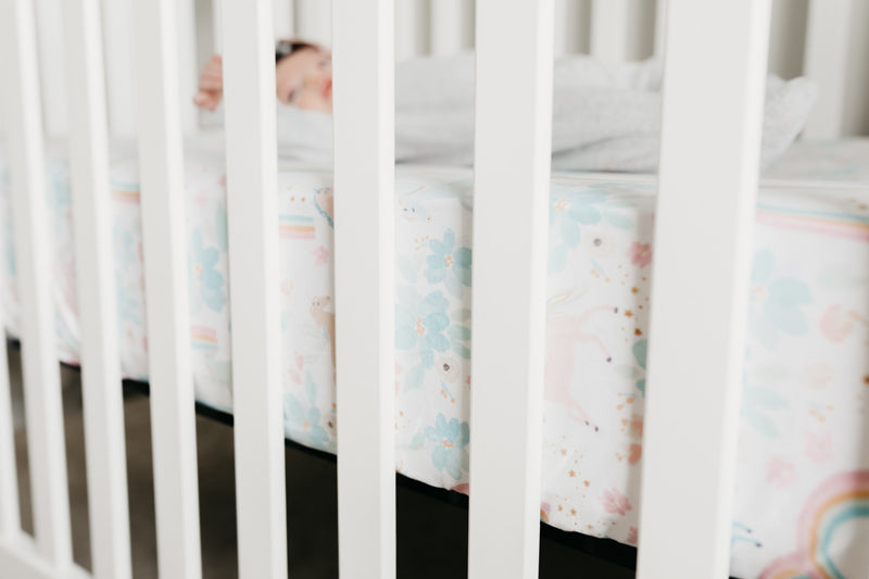 Copper Pearl Premium Elasticised Cot Sheet Whimsy