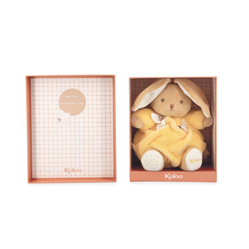 Kaloo Intemporel Chubby Rabbit Yellow 17cm