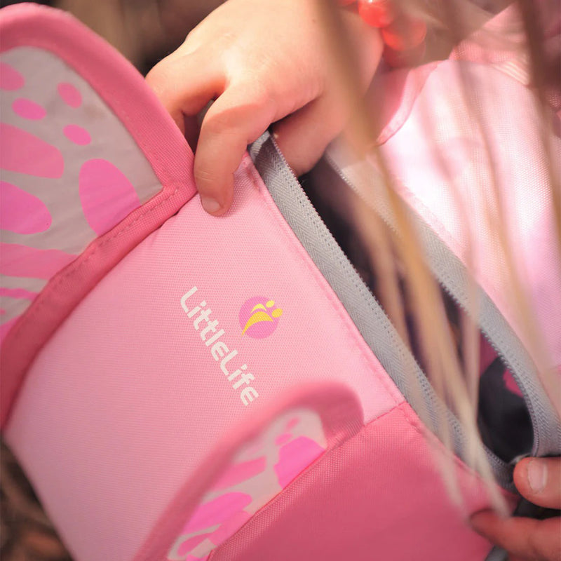 LittleLife Toddler Backpack With Rein Butterfly