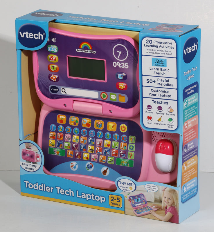 VTech Toddler Tech Laptop pink
