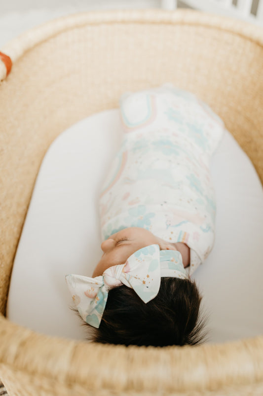 Copper Pearl Knit Headband Whimsy