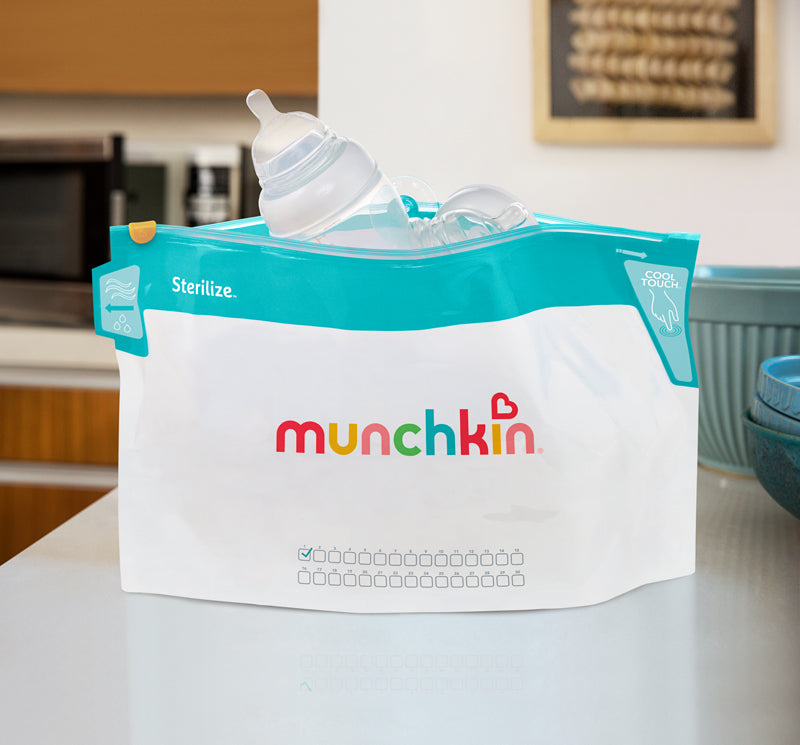Munchkin Microwave Steriliser Bags 6Pk