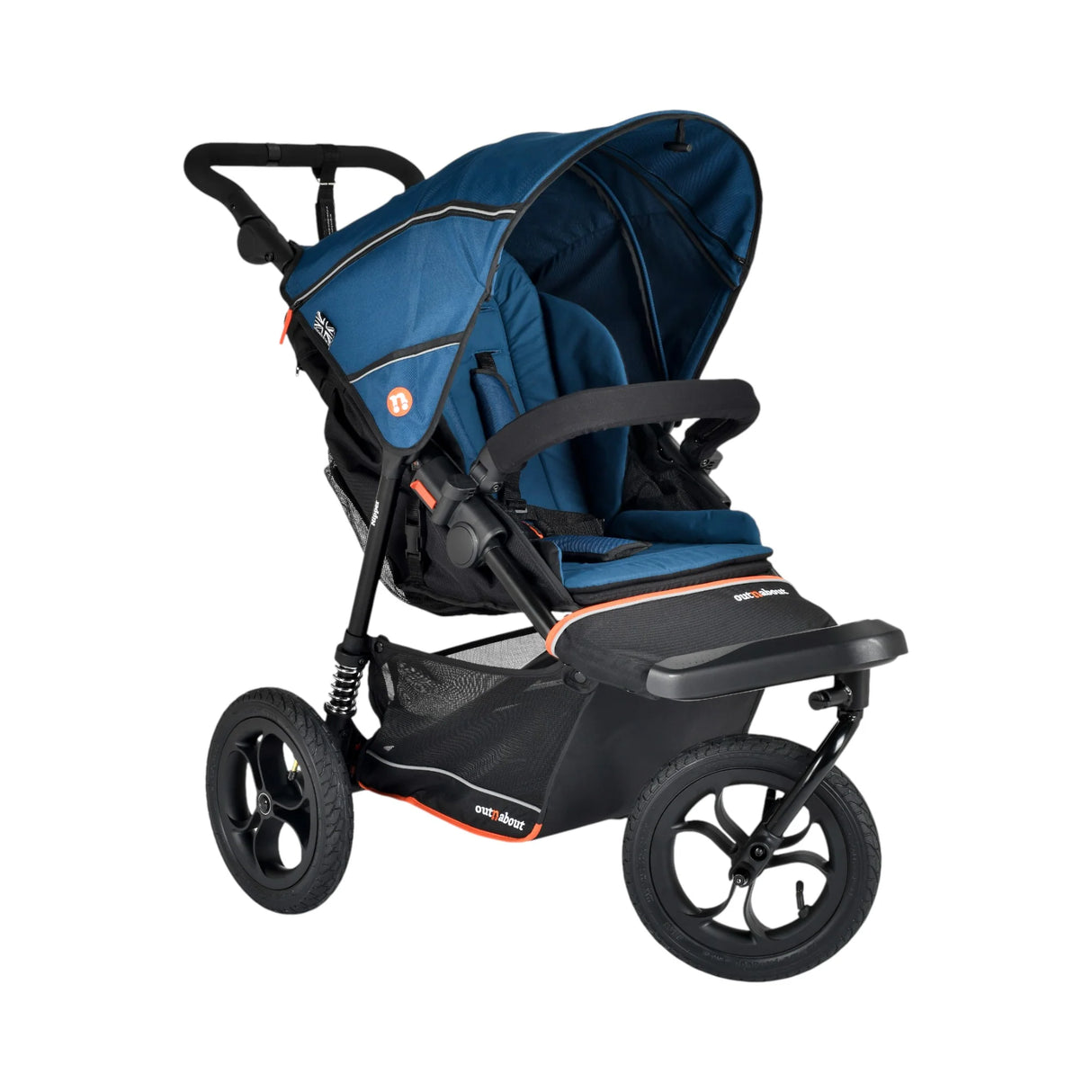 Out n About Nipper V6 Single Pushchair - Highland Blue
