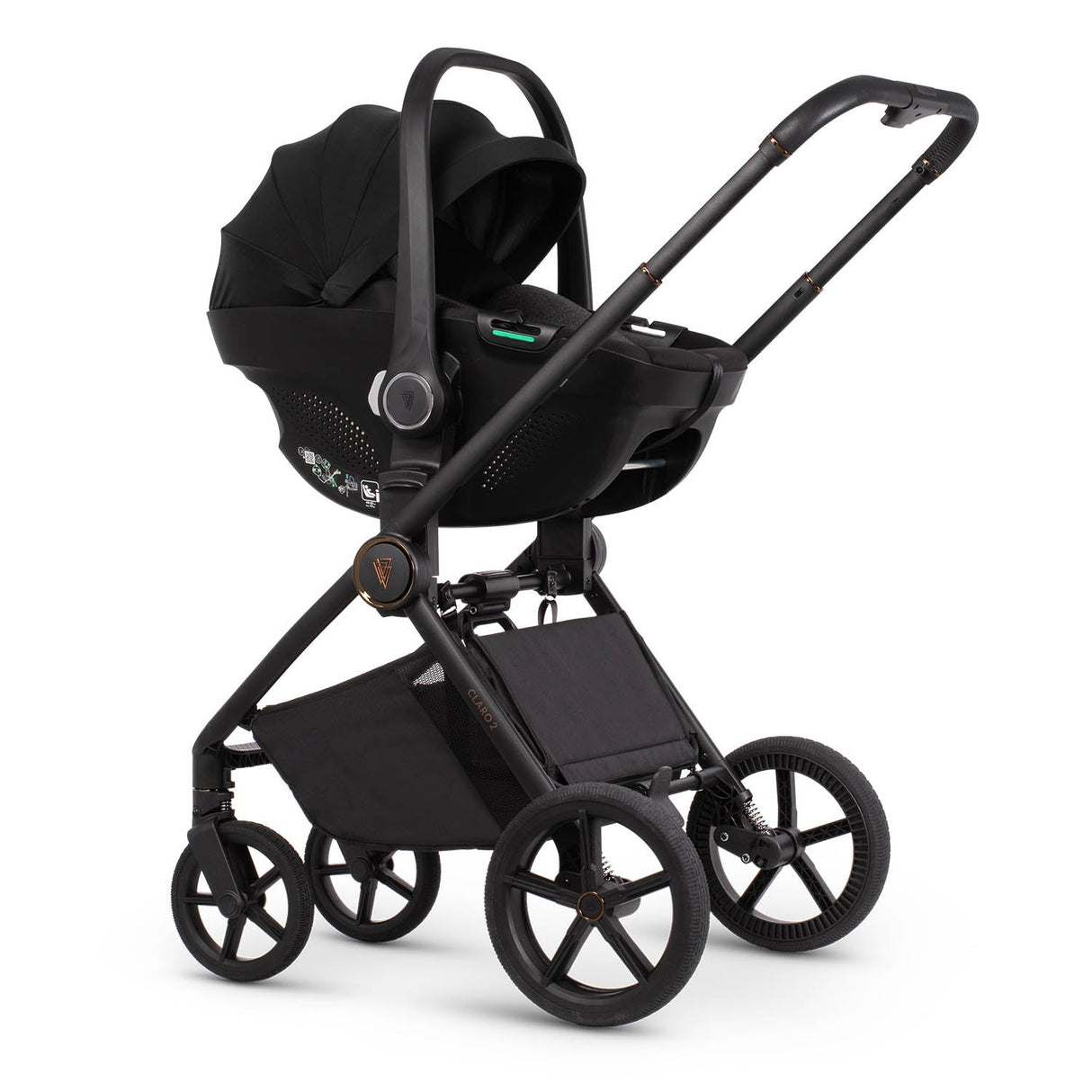Venicci Claro 2 Comfort 3in1 Tiago Bundle - Noir