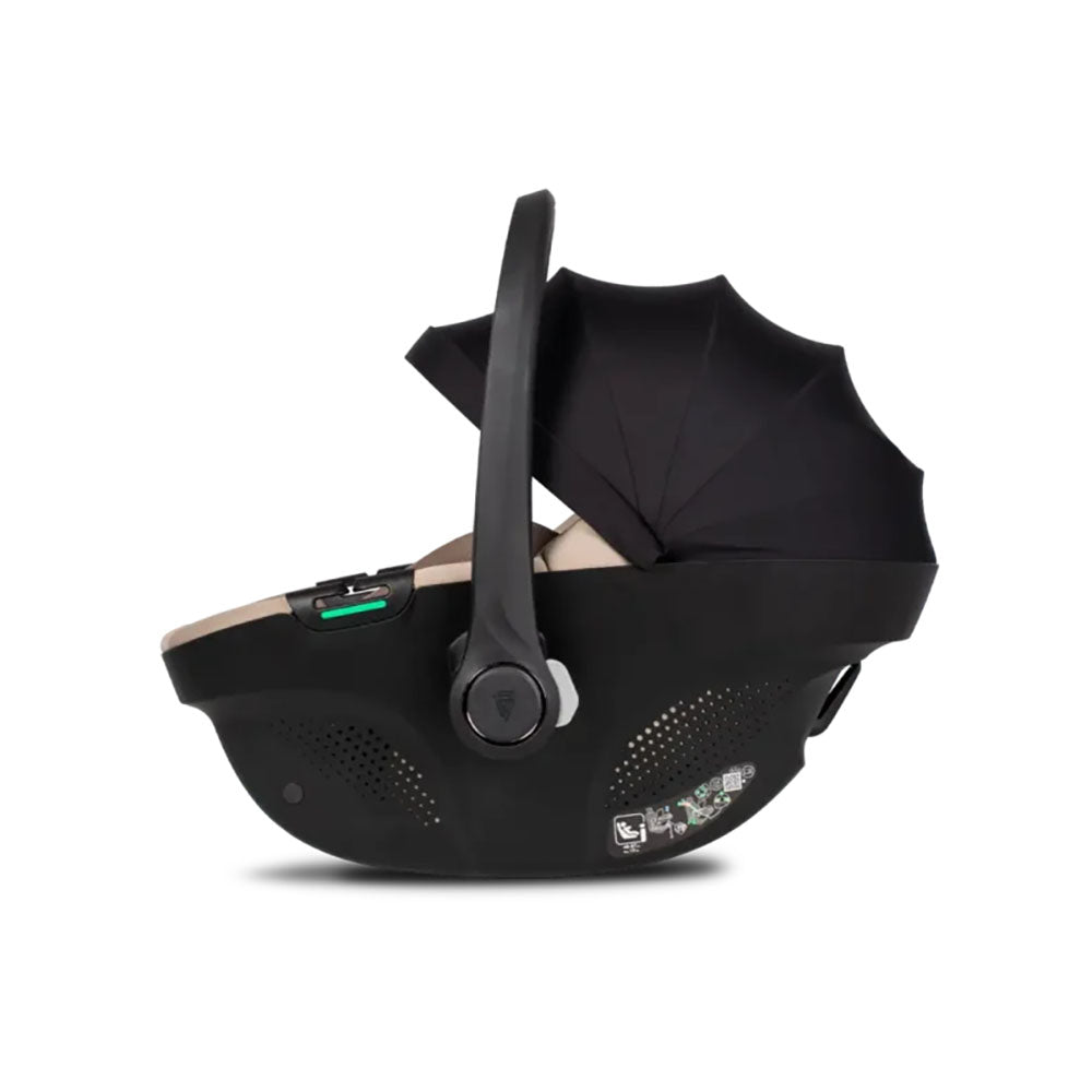 Venicci Tiago i-Size Car Seat & 360 Isofix Base - Beige