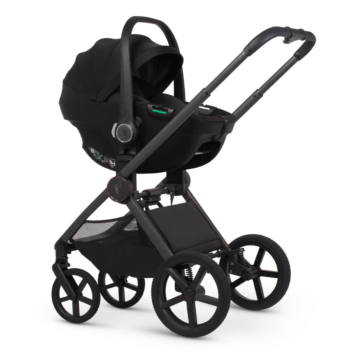 Venicci Upline 3 Luxury 4in1 Tiago Car Seat & 360 Base Bundle - Aloe