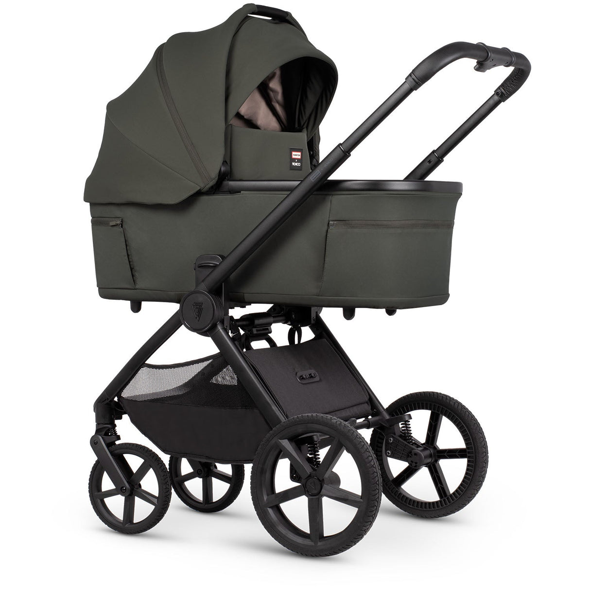 Venicci x Hunter Upline 3 Ultimate 4in1 Plus Tiago Car Seat & 360 Base Bundle - Dark Olive