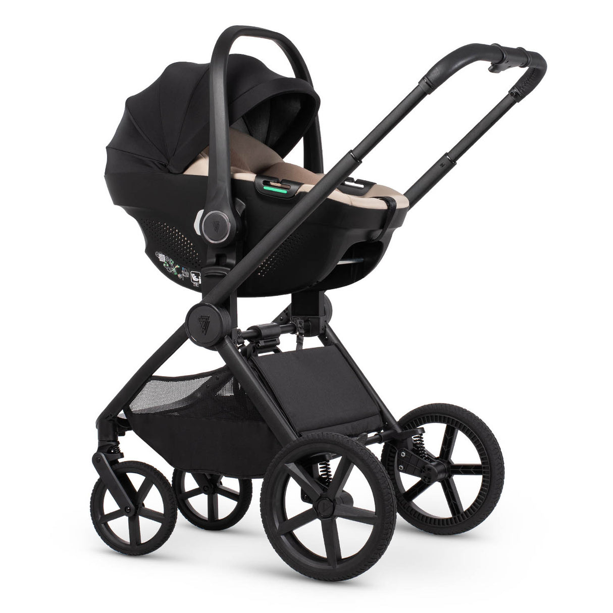 Venicci Upline 3 Comfort 3in1 Tiago Car Seat Bundle - Onyx