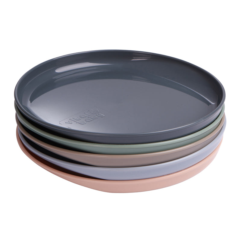 Vital Baby Nourish Perfectly Simple Plates 5Pk