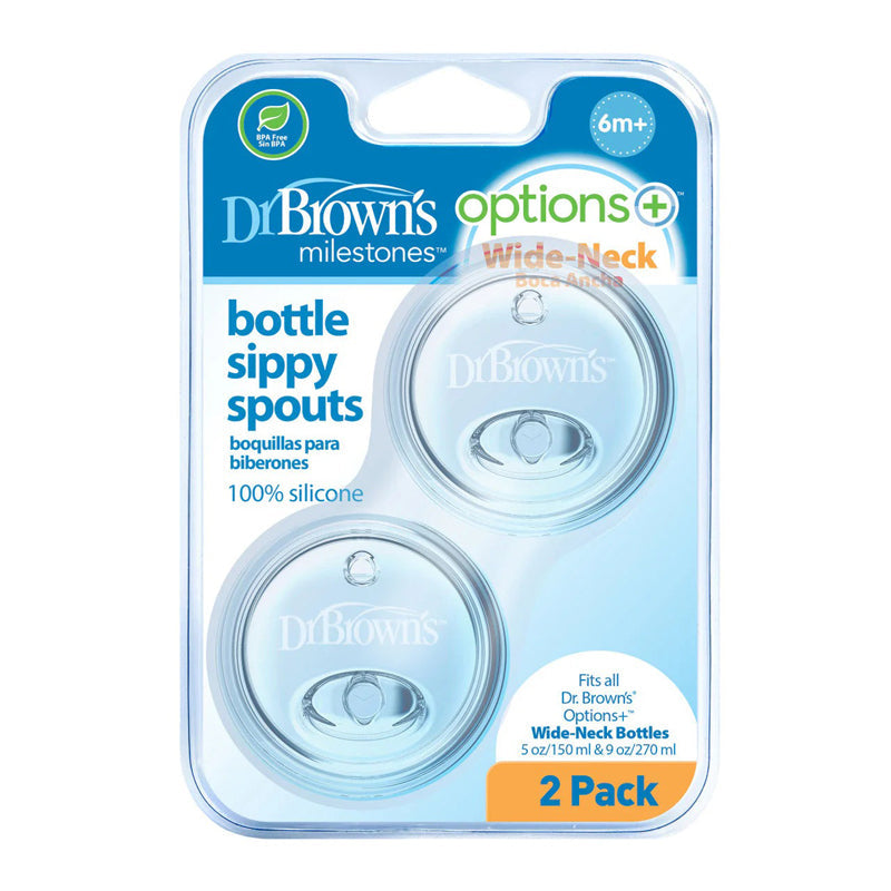 Dr Brown's Bottle Sippy Spouts 2Pk
