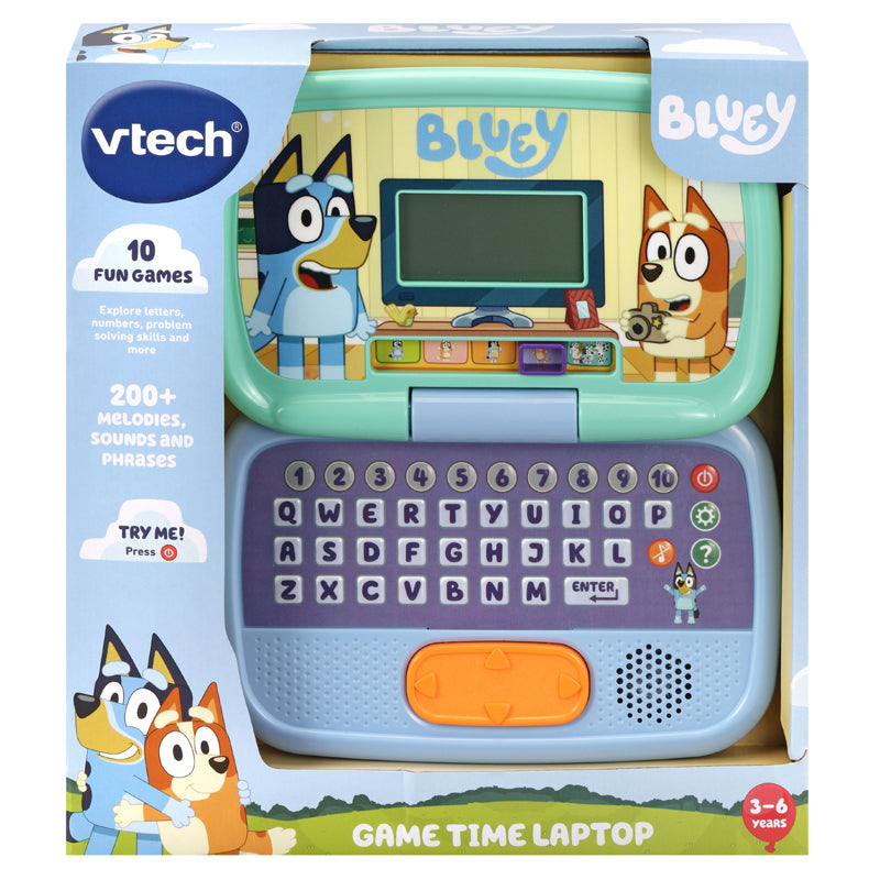 VTech Bluey Game Time Laptop