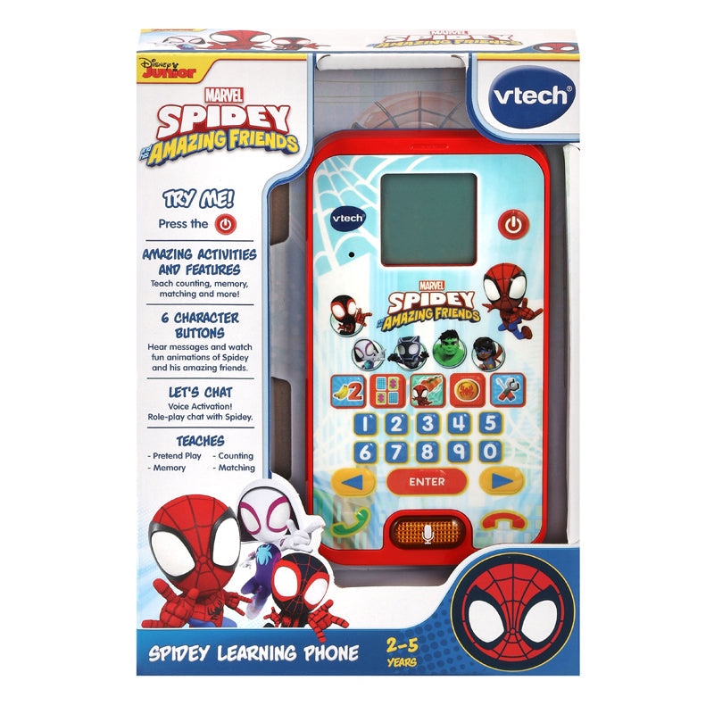 VTech Spidey and His Amazing Friends: Spidey Learning Phone