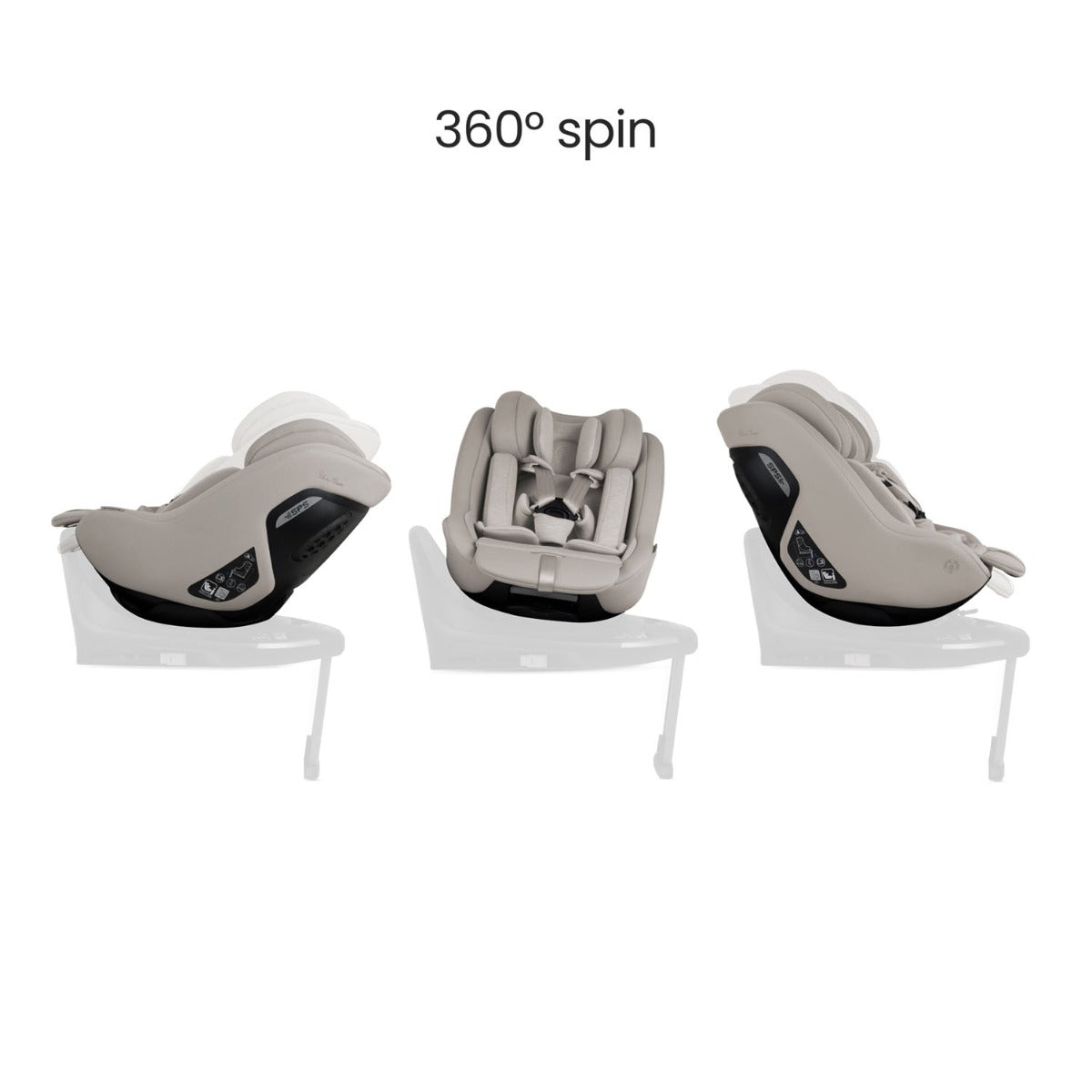 Silver Cross Approach Plus 360 Infant Car Seat - Natural Taupe