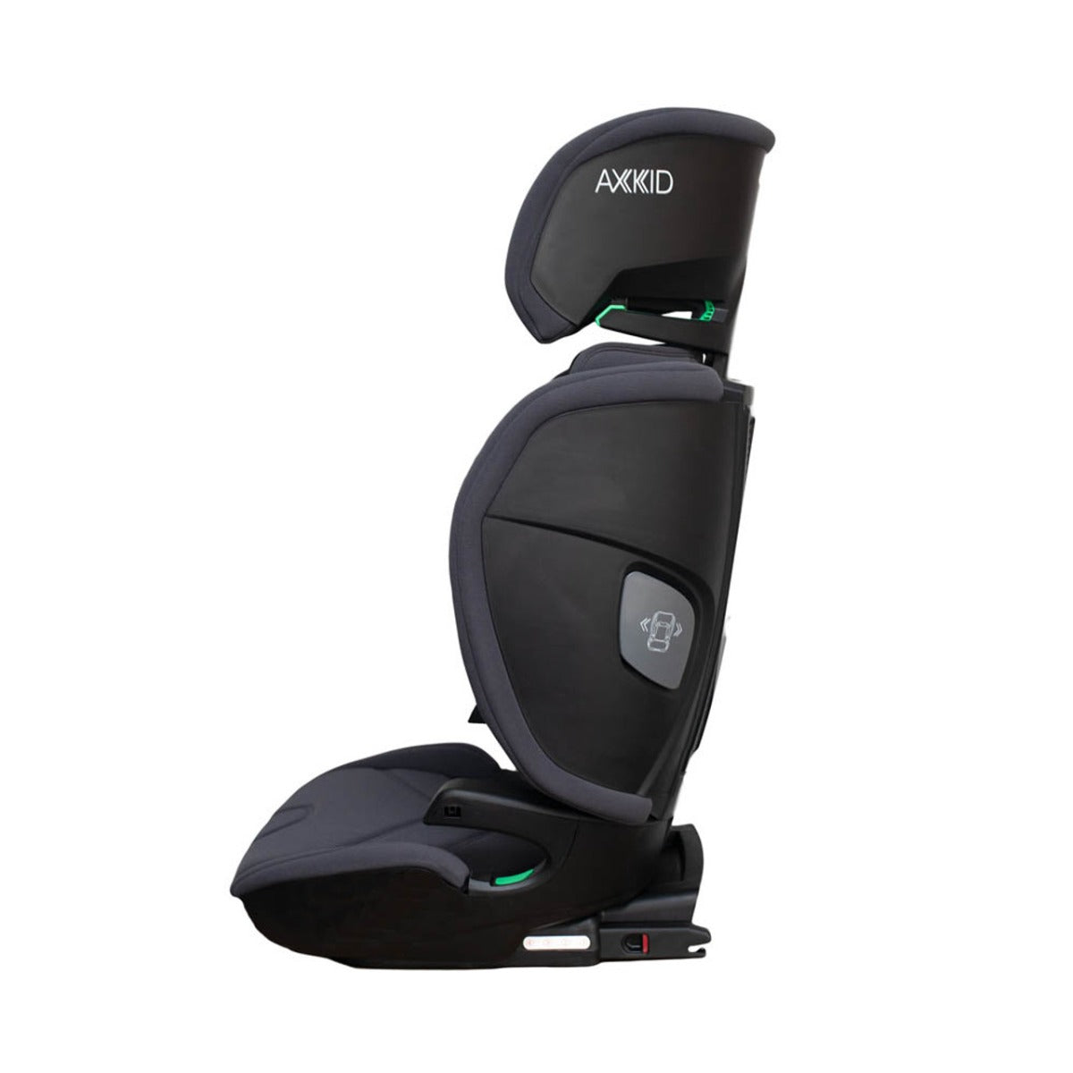 Axkid Nextkid R129 High Back Booster Car Seat - Granite Melange