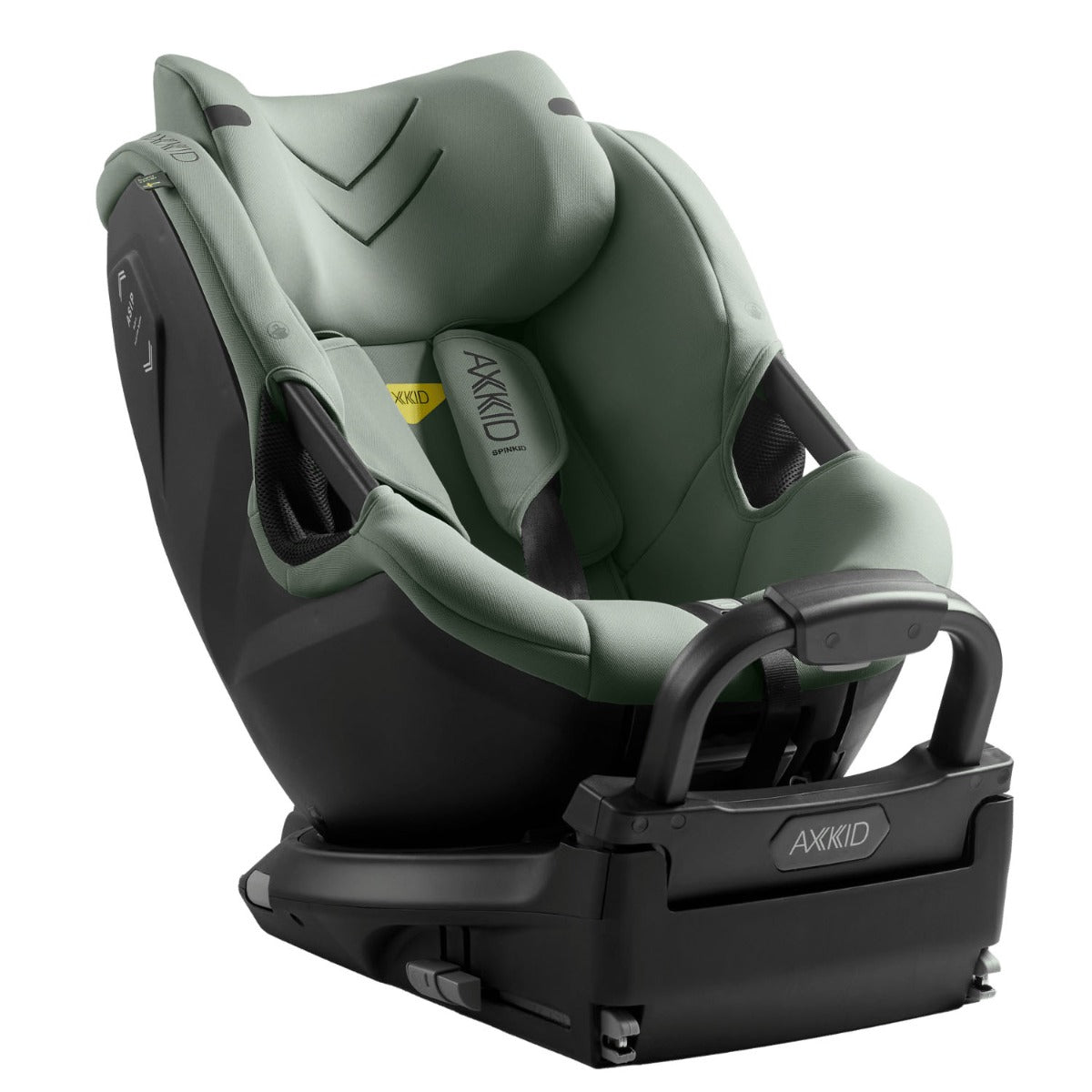 Axkid Spinkid 2 180 Rotating i-Size Car Seat - Nordic Bloom Green