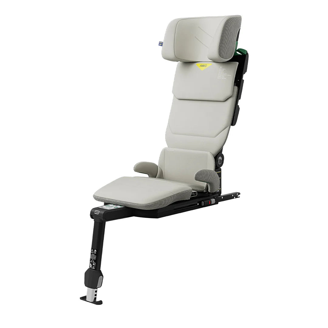 Axkid Up High Back Booster Car Seat - Beachgrass Beige