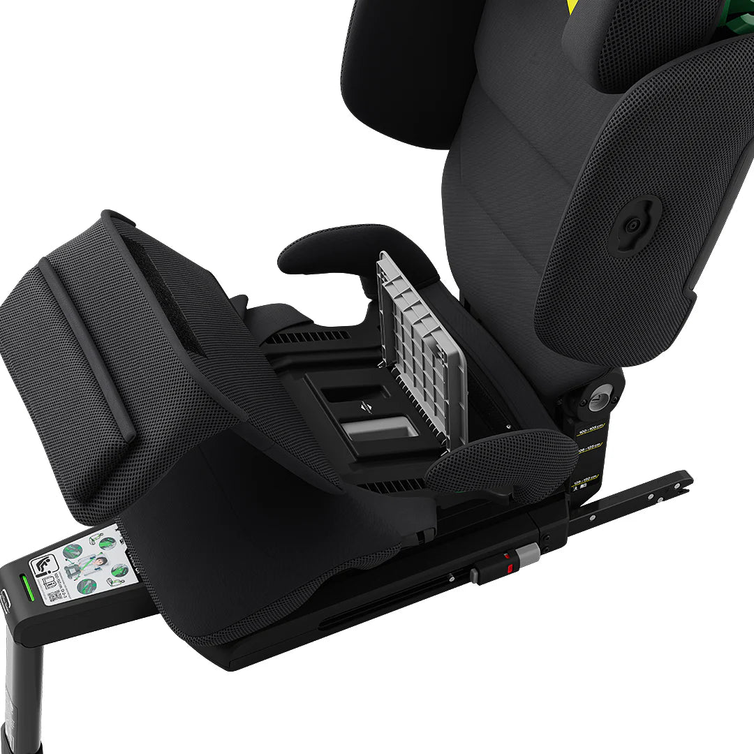 Axkid Up High Back Booster Car Seat - Coastal Storm Black