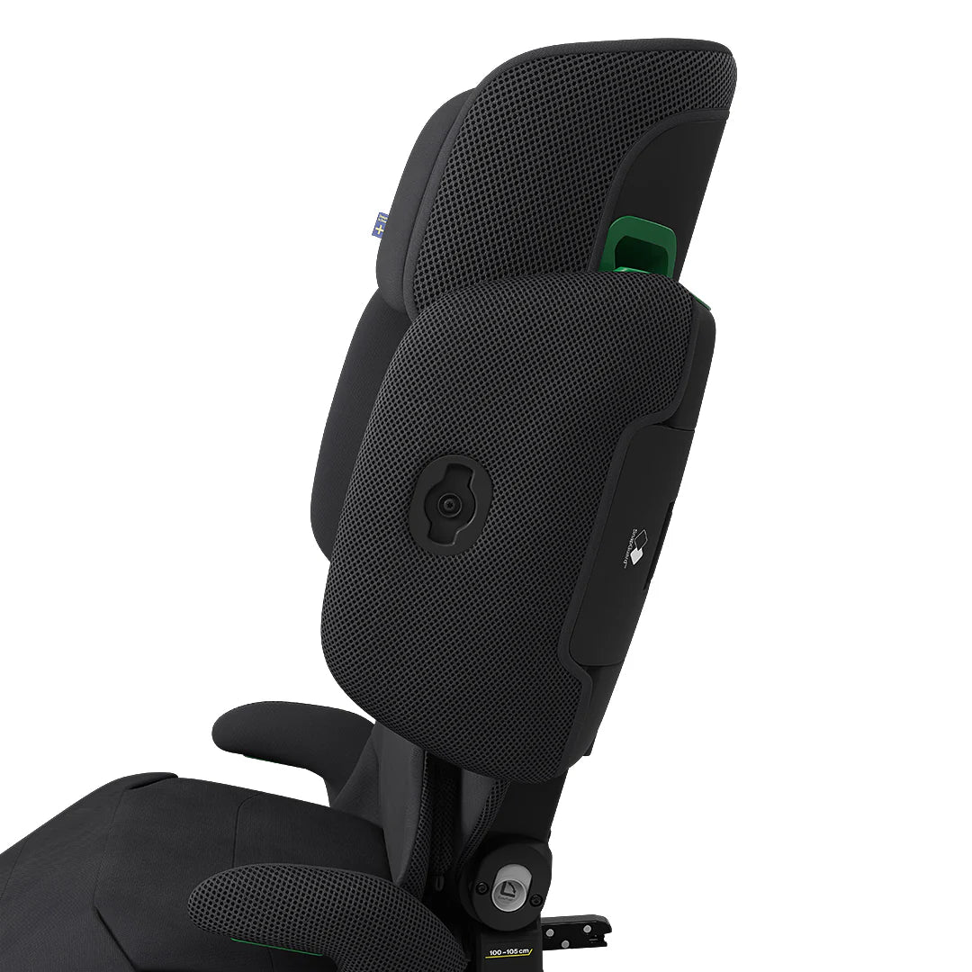 Axkid Up High Back Booster Car Seat - Coastal Storm Black