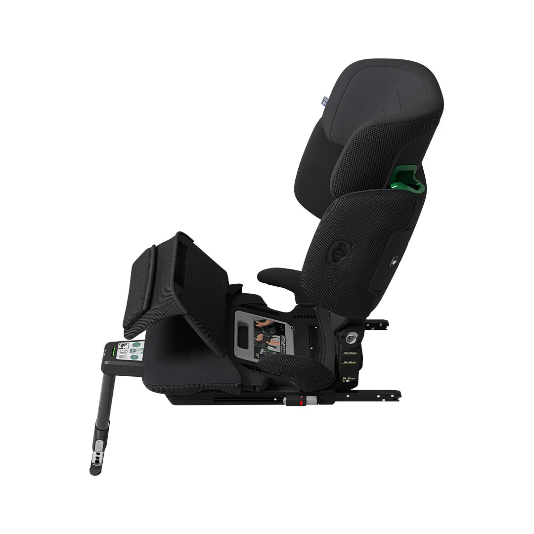 Axkid Up High Back Booster Car Seat - Coastal Storm Black