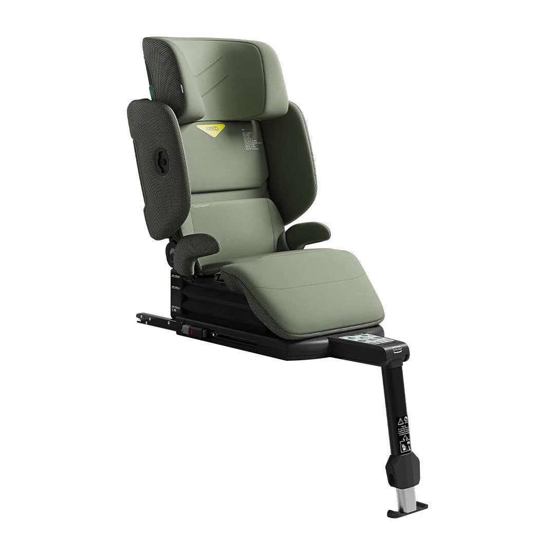 Axkid Up High Back Booster Car Seat - Nordic Bloom Green