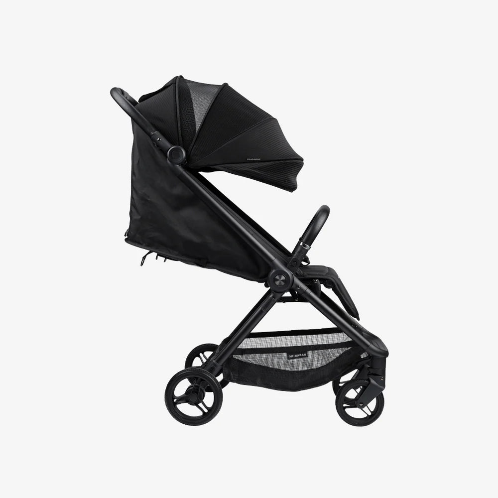 Bababing Auto-Fold Compact Stroller - Black