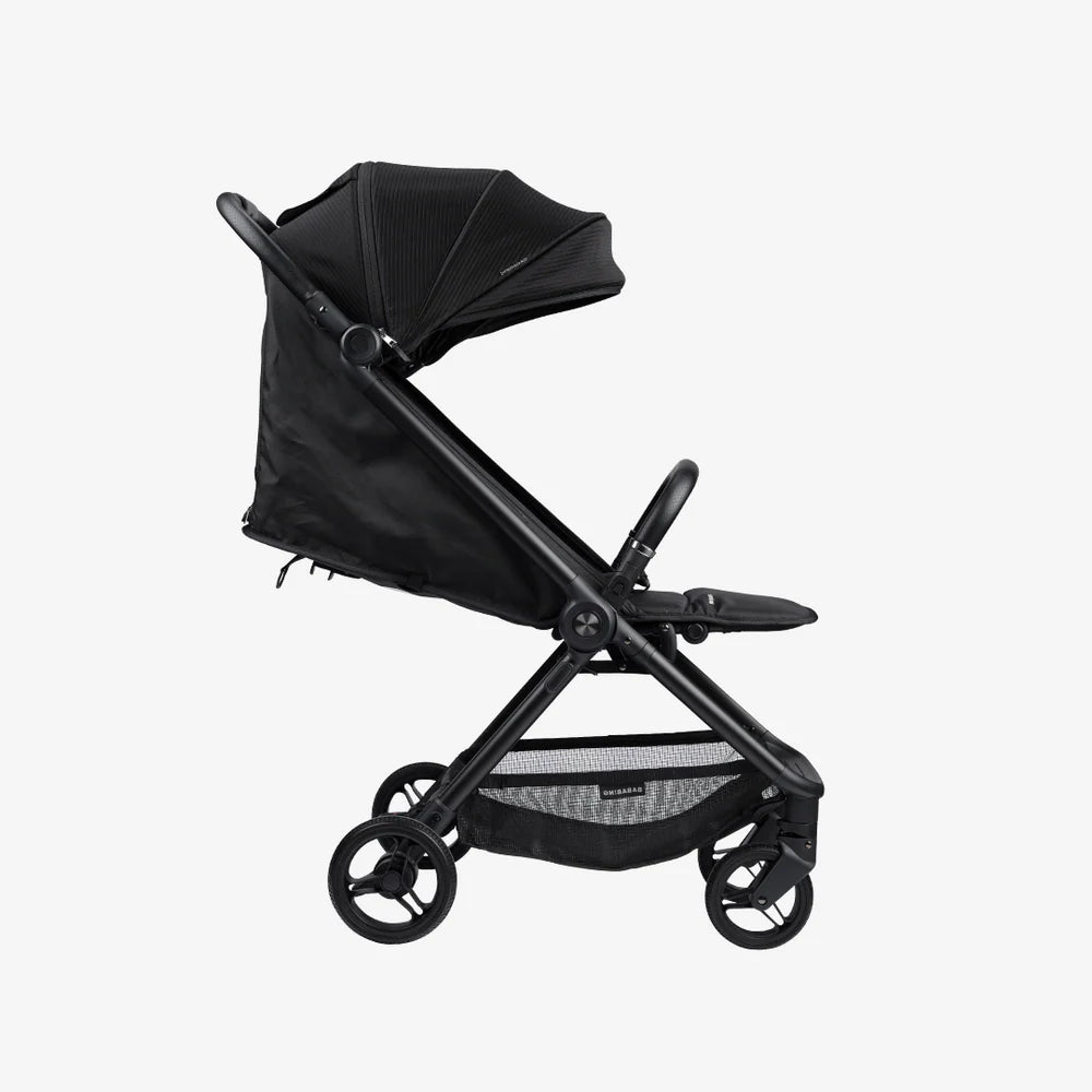 Bababing Auto-Fold Compact Stroller - Black