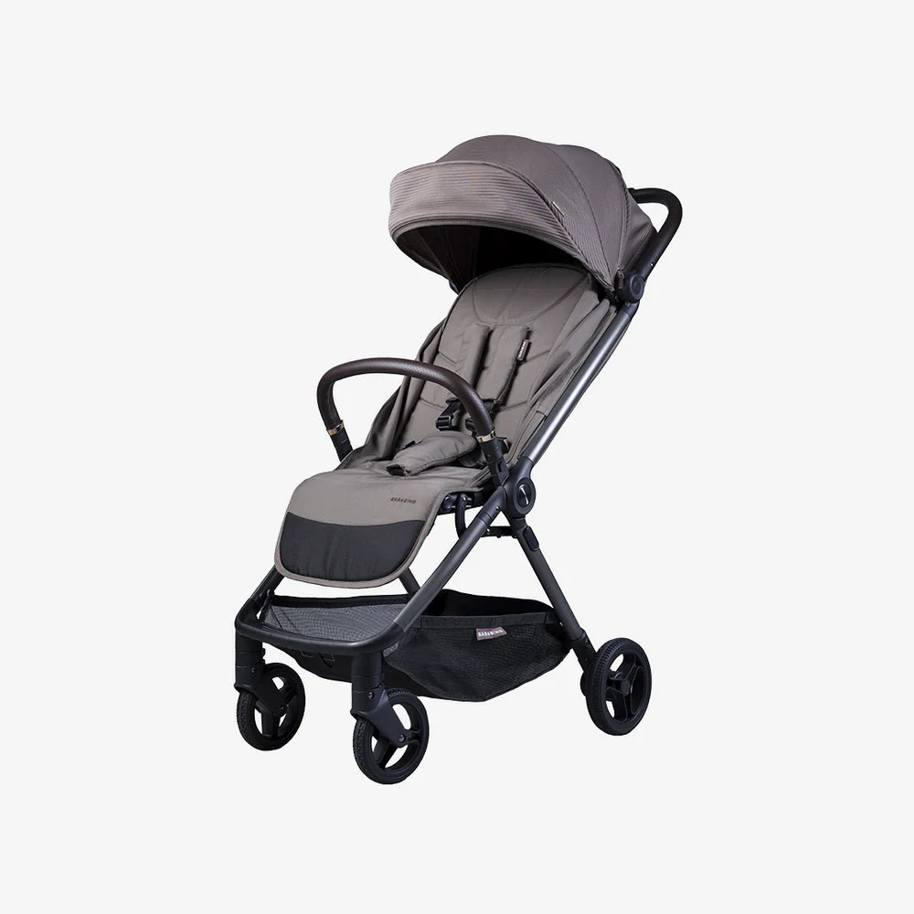 Bababing Auto-Fold Compact Stroller - Minky