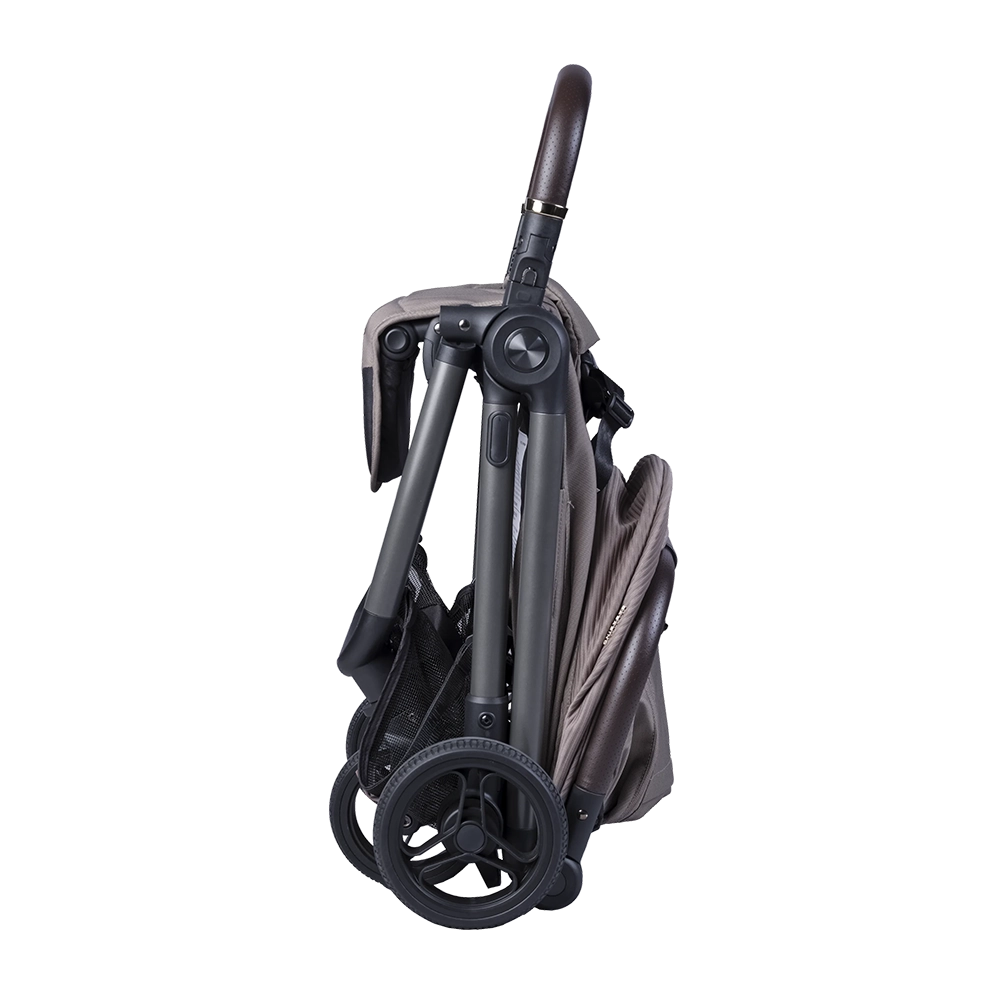 Bababing Auto-Fold Compact Stroller - Minky