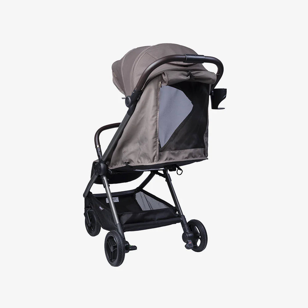Bababing Auto-Fold Compact Stroller - Minky