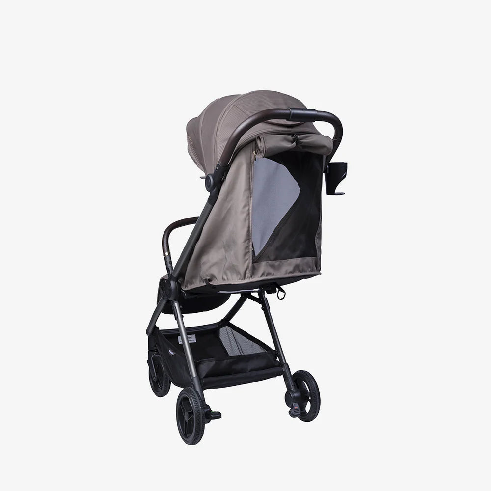 Bababing Auto-Fold Compact Stroller - Minky