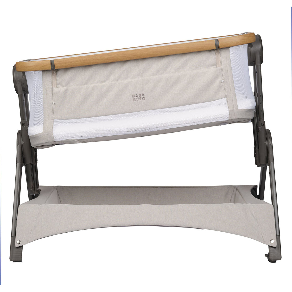 Bababing Bedside & Travel Crib - Beige