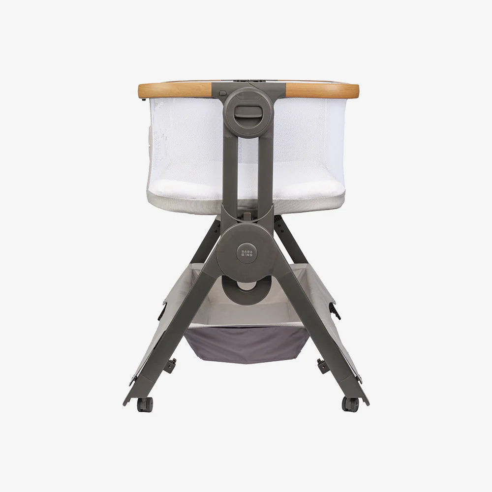 Bababing Bedside & Travel Crib - Beige