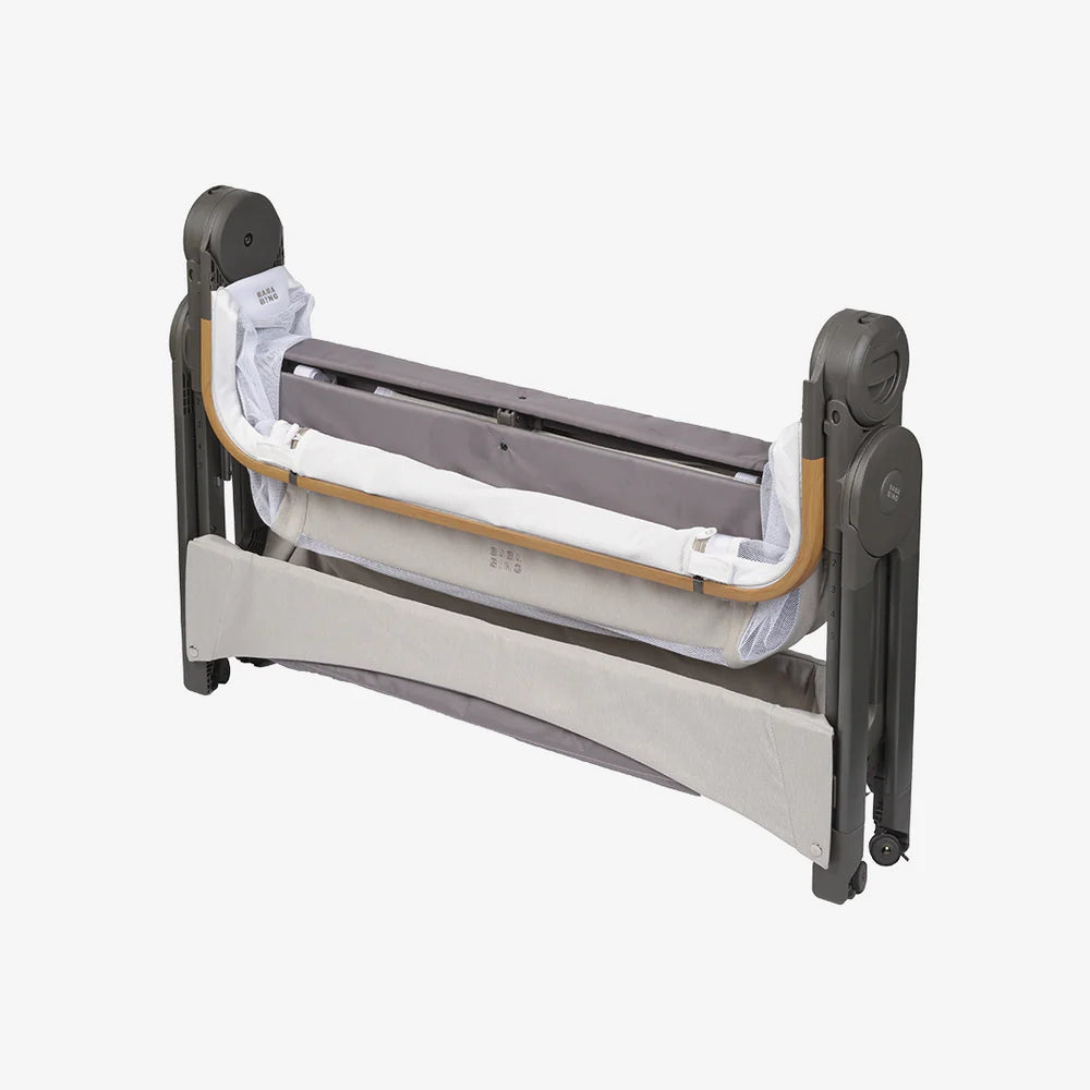 Bababing Bedside & Travel Crib - Beige