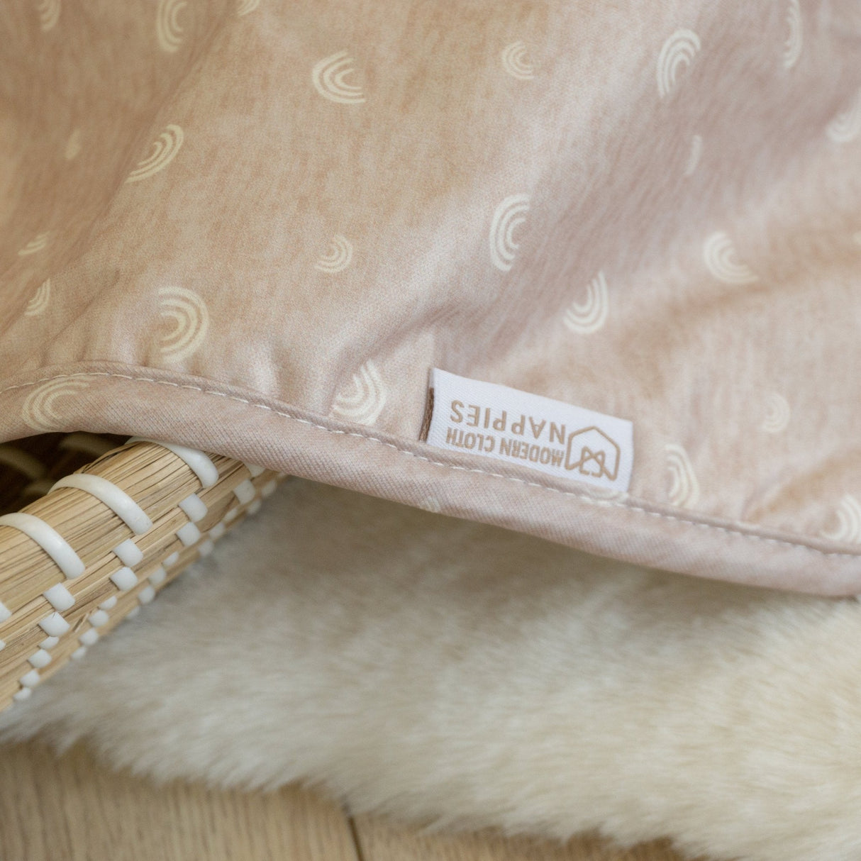 Baby Travel Changing Mats - Rainbow Oatmeal