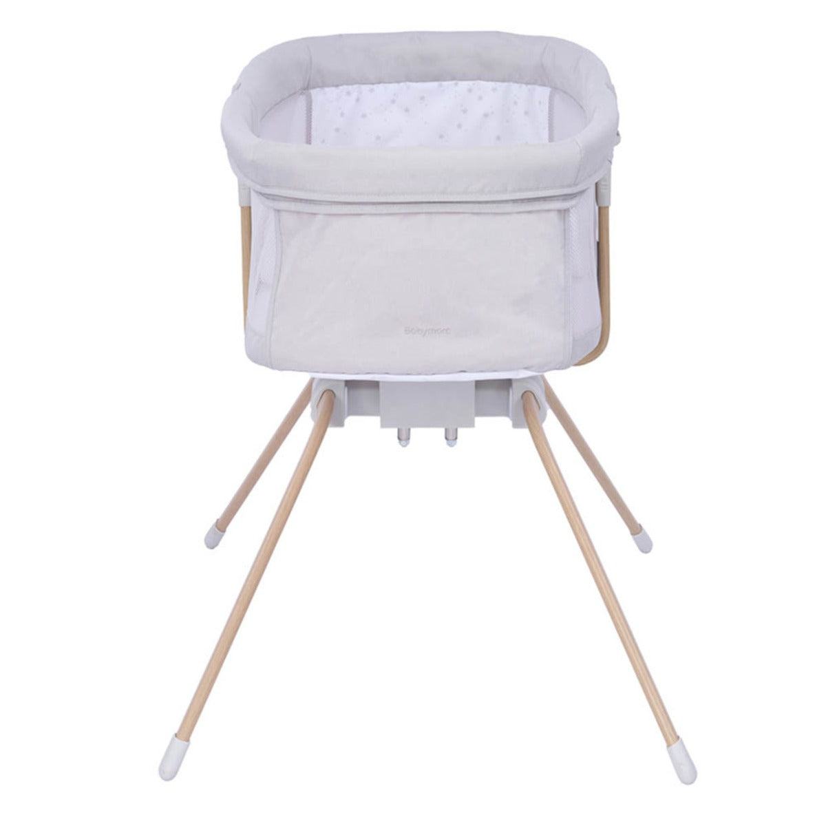 Babymore Air Motion Gliding Crib - Grey