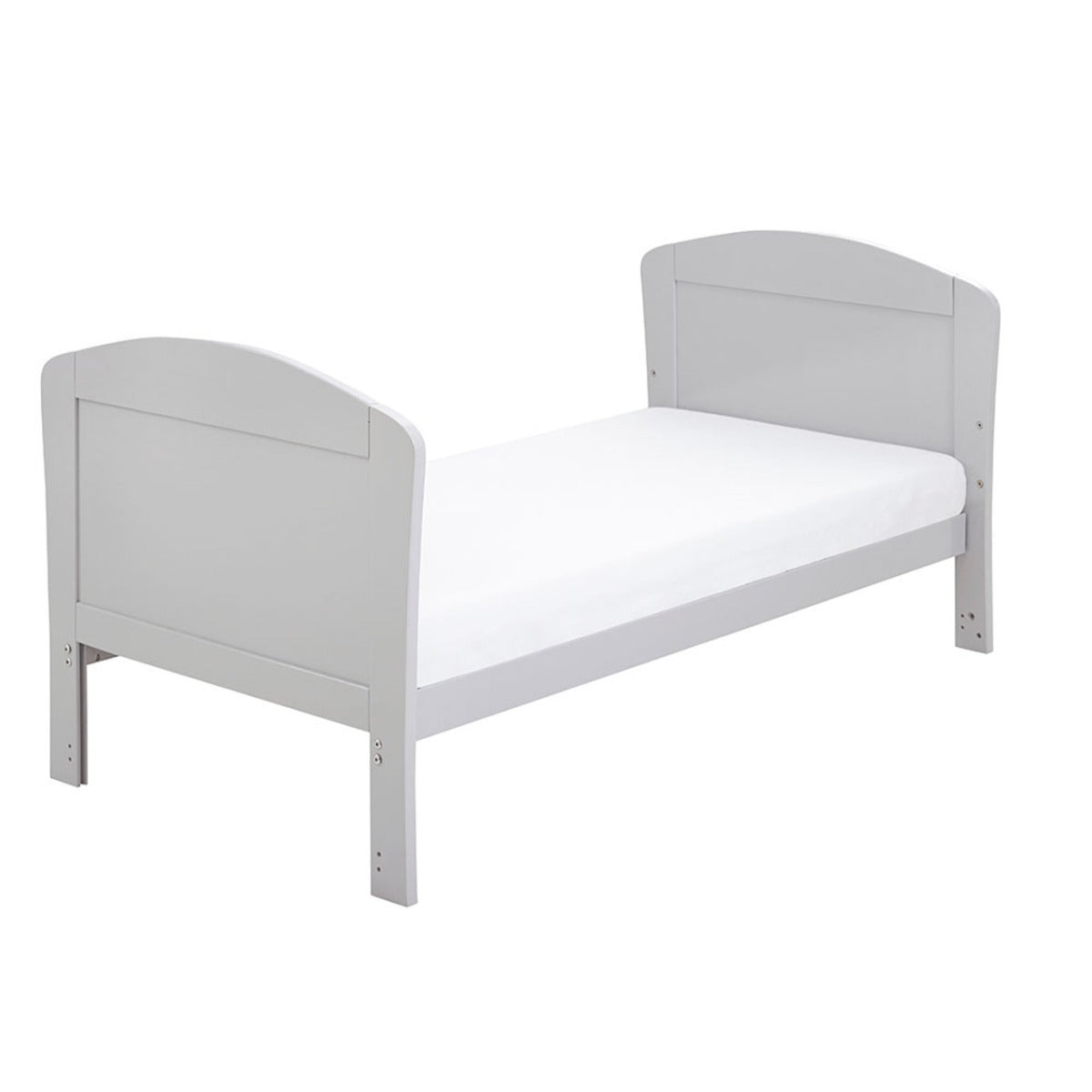 Babymore Aston Drop Side Cot Bed - Grey