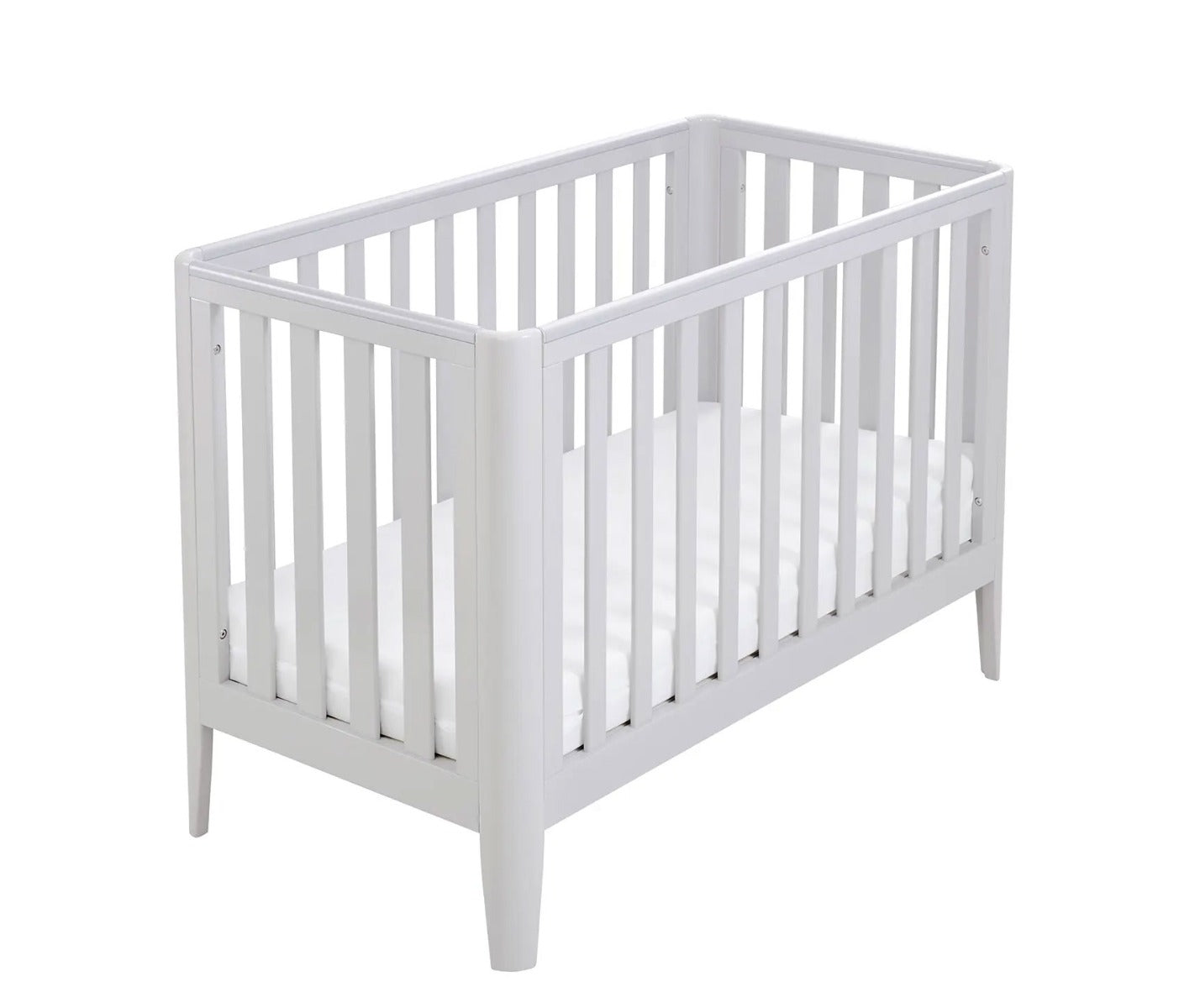 Babymore Iris Cot Bed - Grey