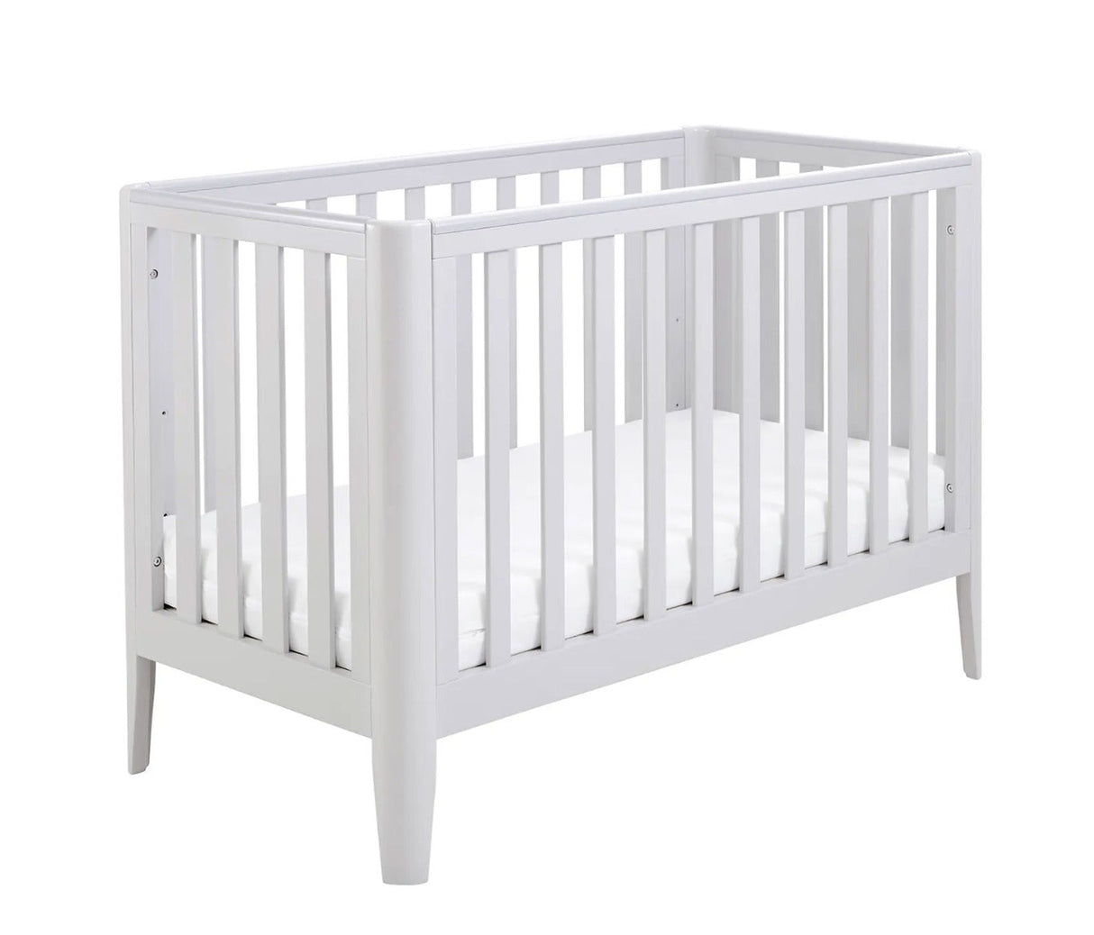 Babymore Iris Cot Bed - Grey