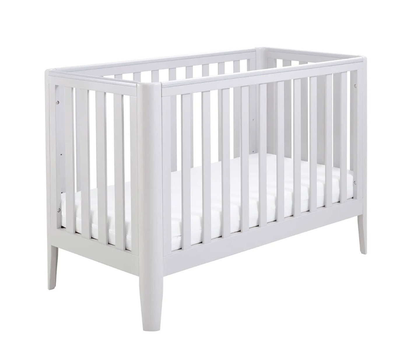 Babymore Iris Cot Bed - Grey