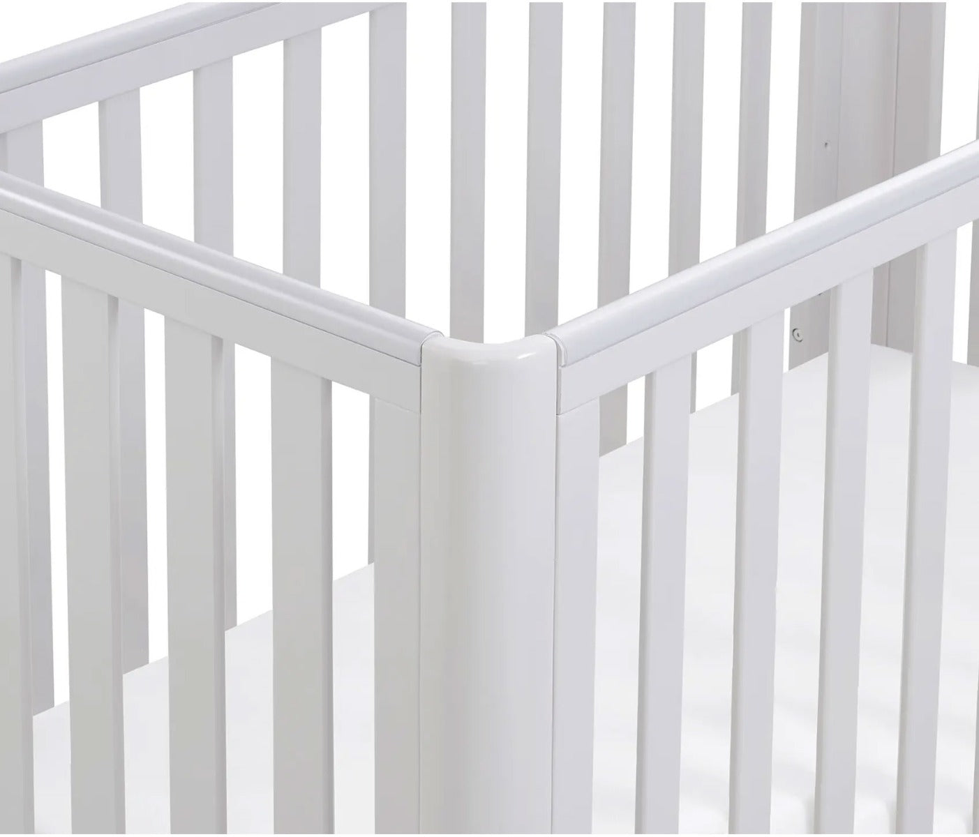 Babymore Iris Cot Bed - Grey