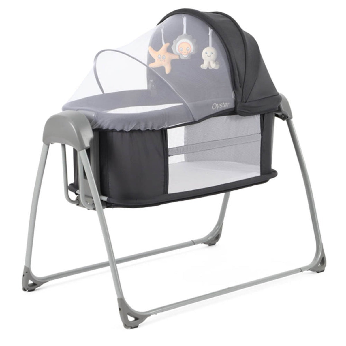 BabyStyle Oyster Home Swinging Crib - Carbonite